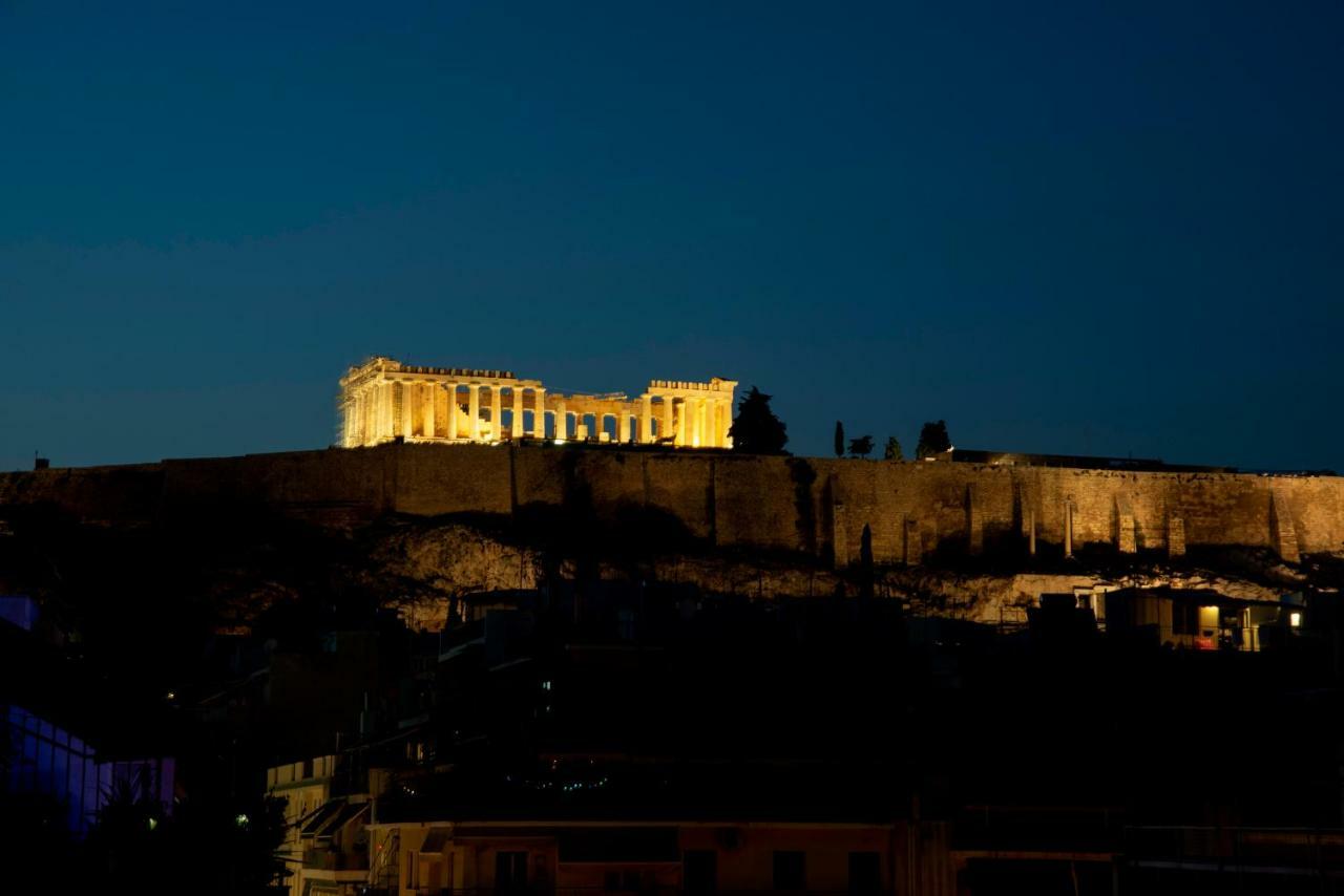 Acropolis View Flat On The 5Th Floor Apartment Athena Bagian luar foto